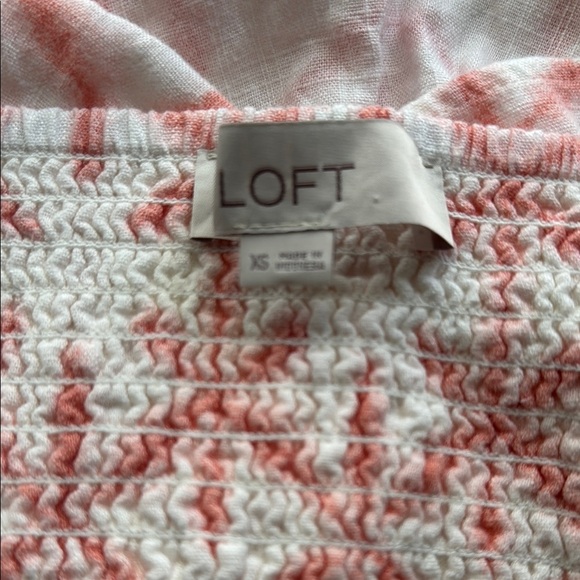 LOFT Pink Peplum Camisole Top 120 - Picture 5 of 6